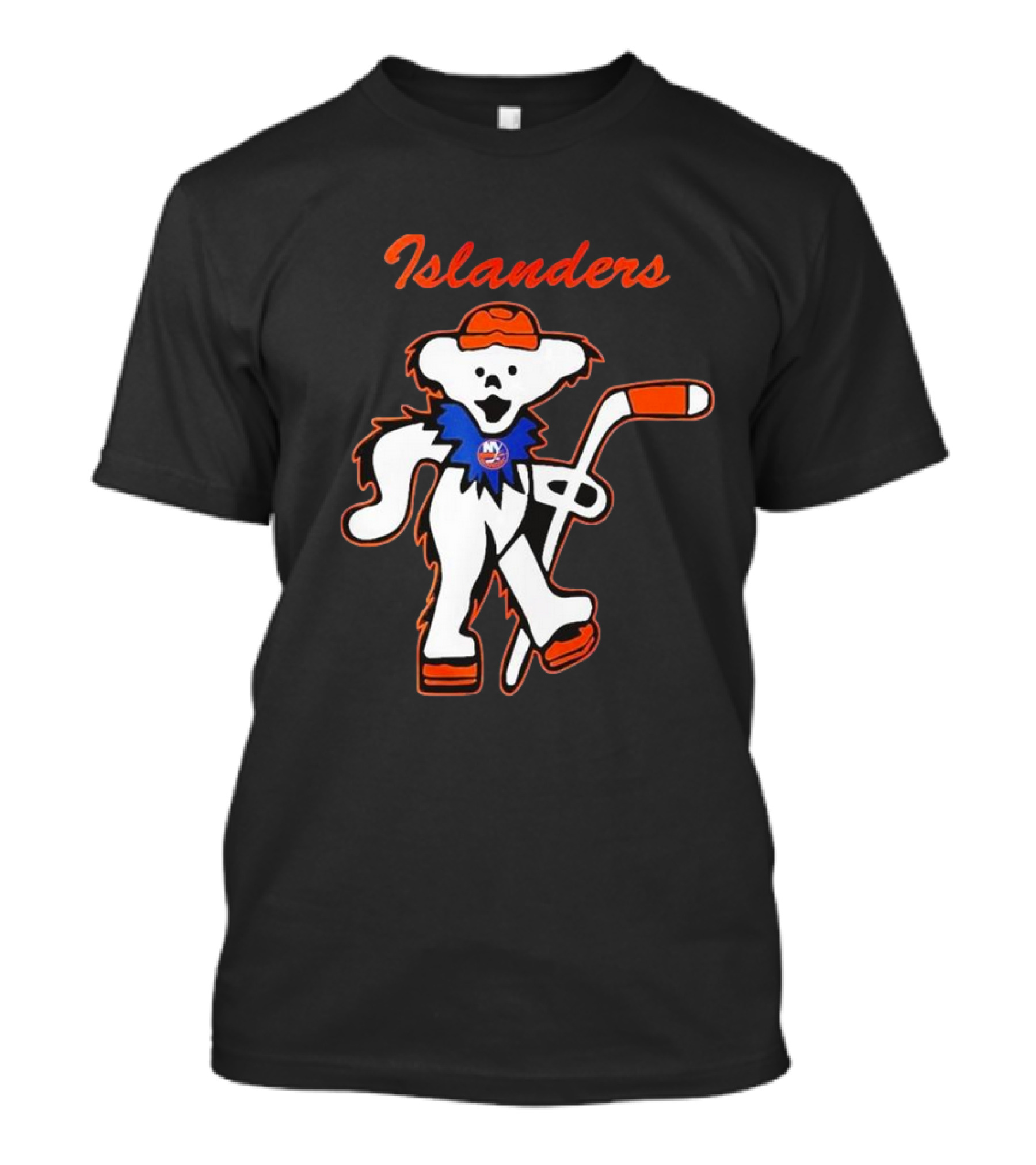 New York Islanders Hockey Grateful Dead Dancing Bear T-Shirt