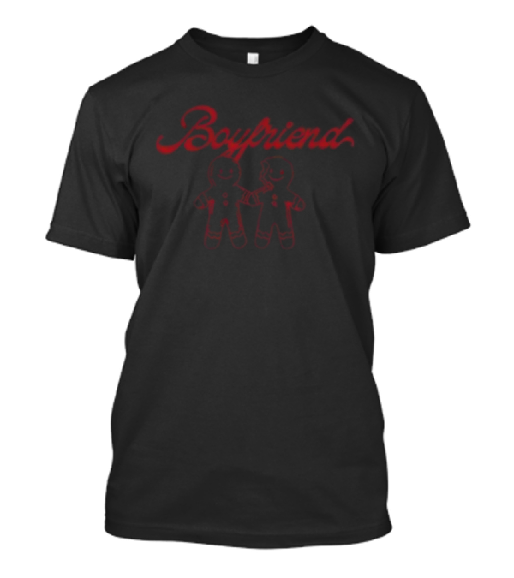 Boyfriend Christmas Gingerbread Couples Selena Gomez T-Shirt