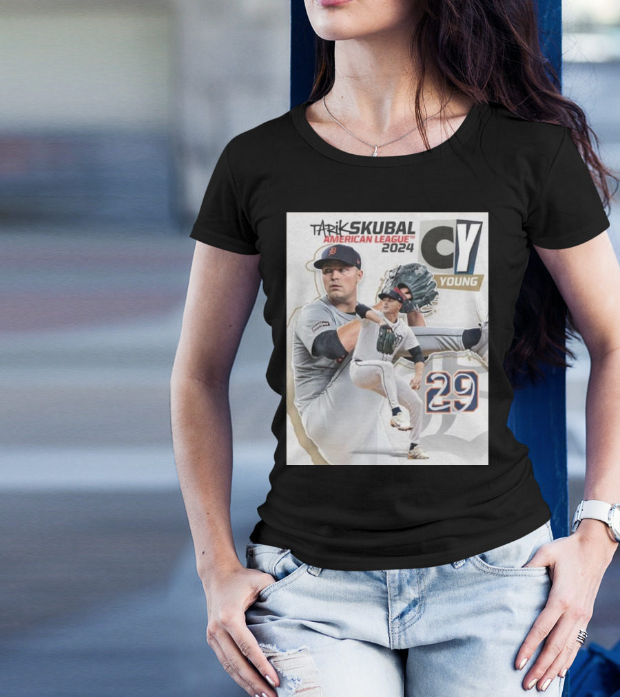Tarik Skubal American League 2024 Cy Young 29 T-Shirt