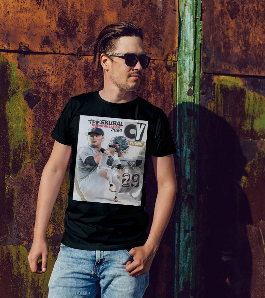 Tarik Skubal American League 2024 Cy Young 29 T-Shirt