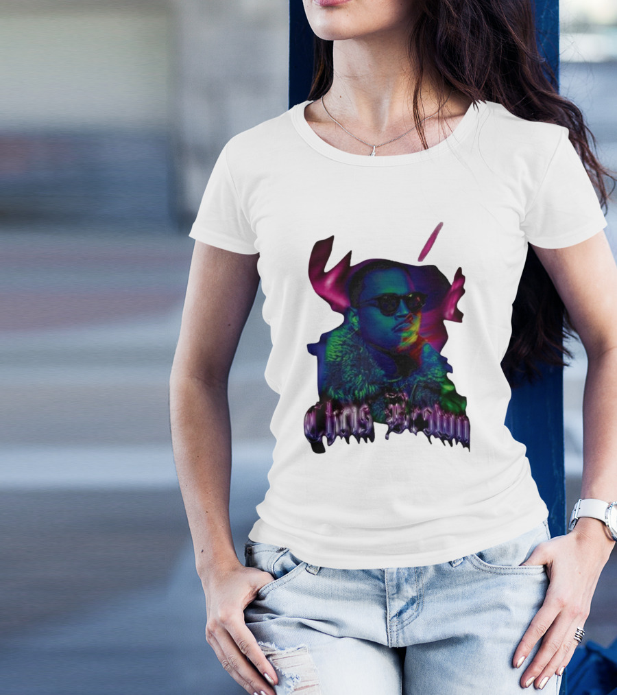Chris Brown Psychedelic Northern Lights T-Shirt