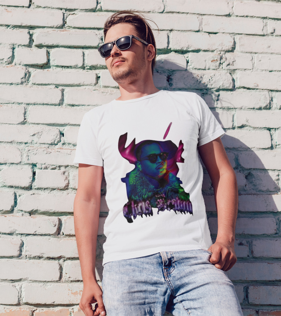 Chris Brown Psychedelic Northern Lights T-Shirt