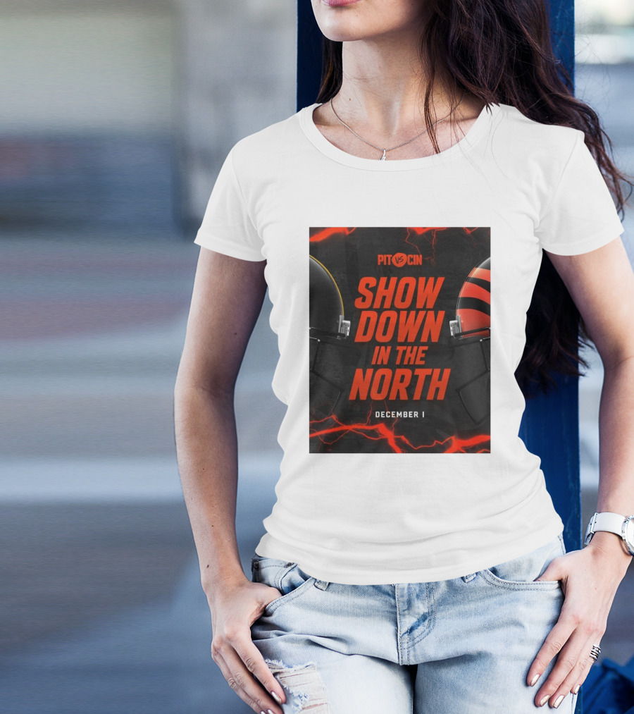 PIT VS CIN Showdown In The North December 1 T-Shirt