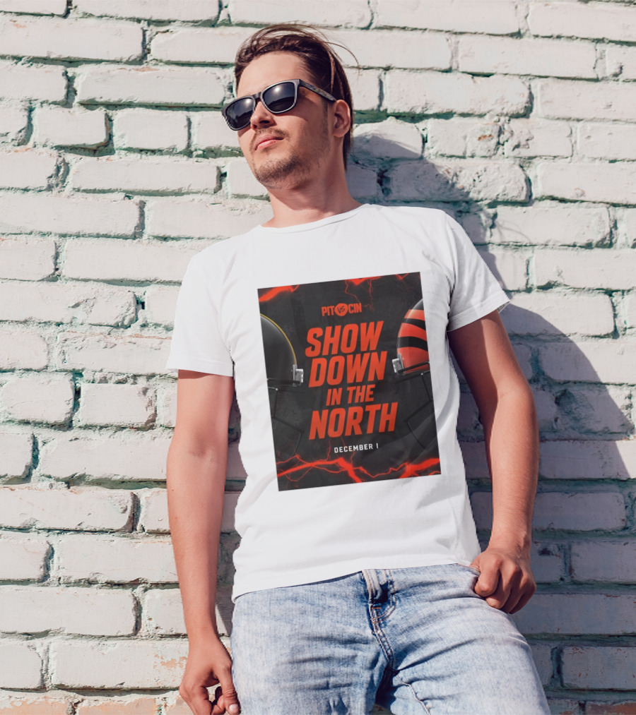 PIT VS CIN Showdown In The North December 1 T-Shirt