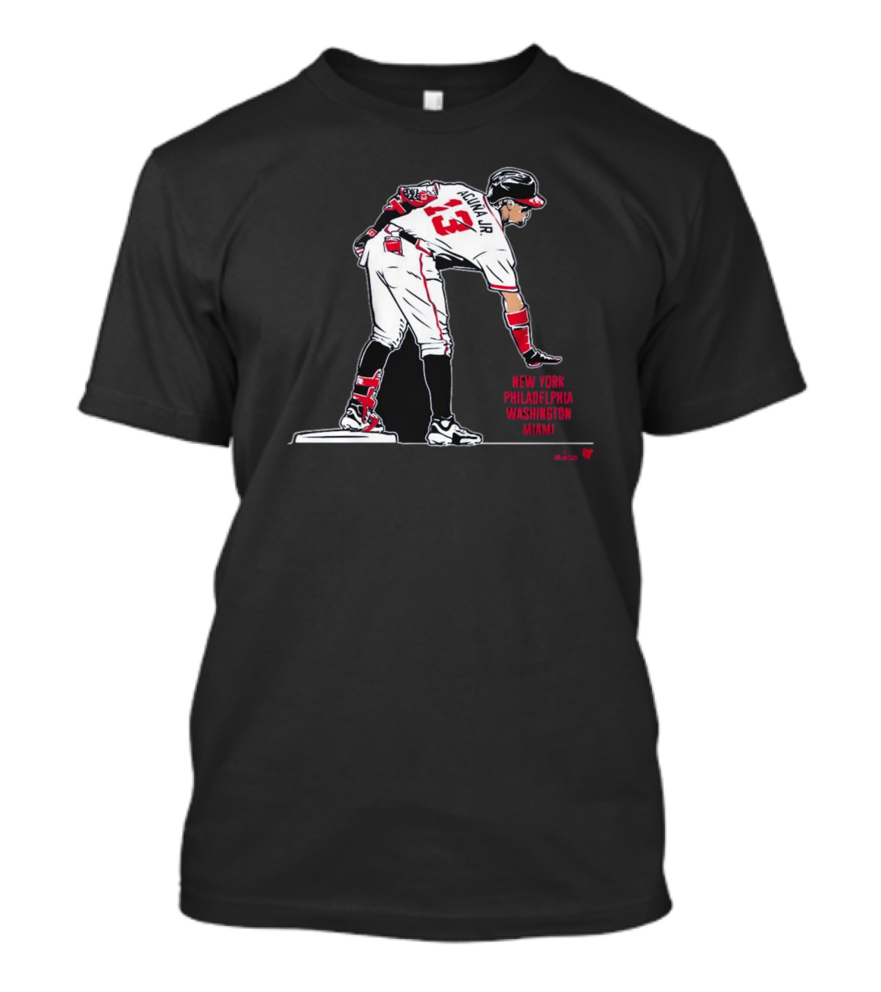 Acuña Jr New York Philadelphia Washington Miami T-Shirt
