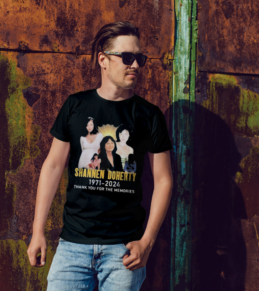 Shannen Doherty 1971-2024 Thank You For The Memories Iconic T-Shirt