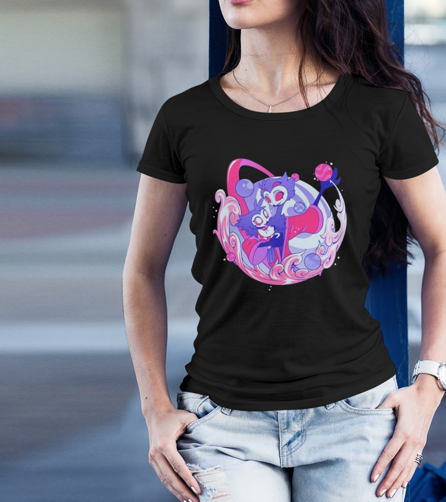 Stolas Owl Demon Cosmic Embrace Lullaby T-Shirt
