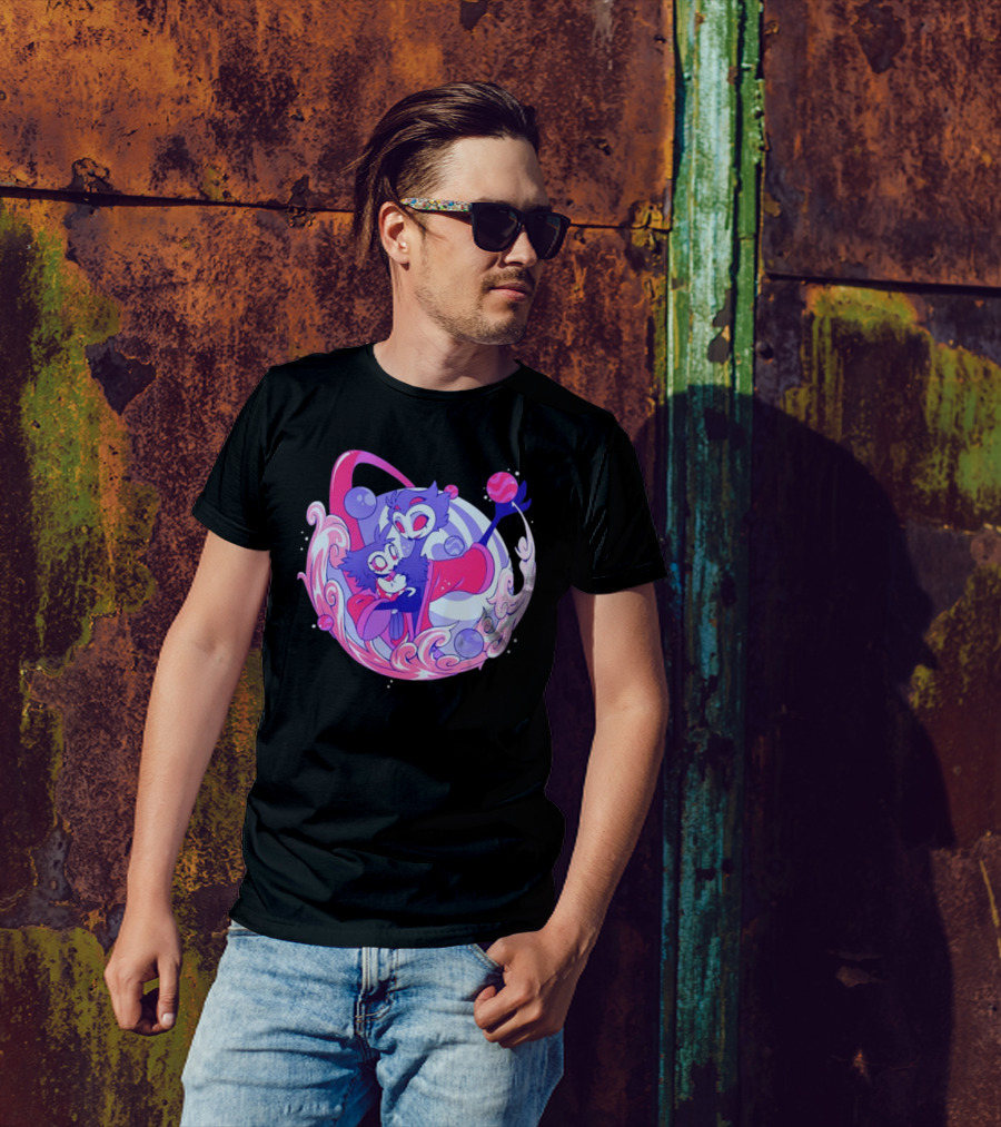 Stolas Owl Demon Cosmic Embrace Lullaby T-Shirt