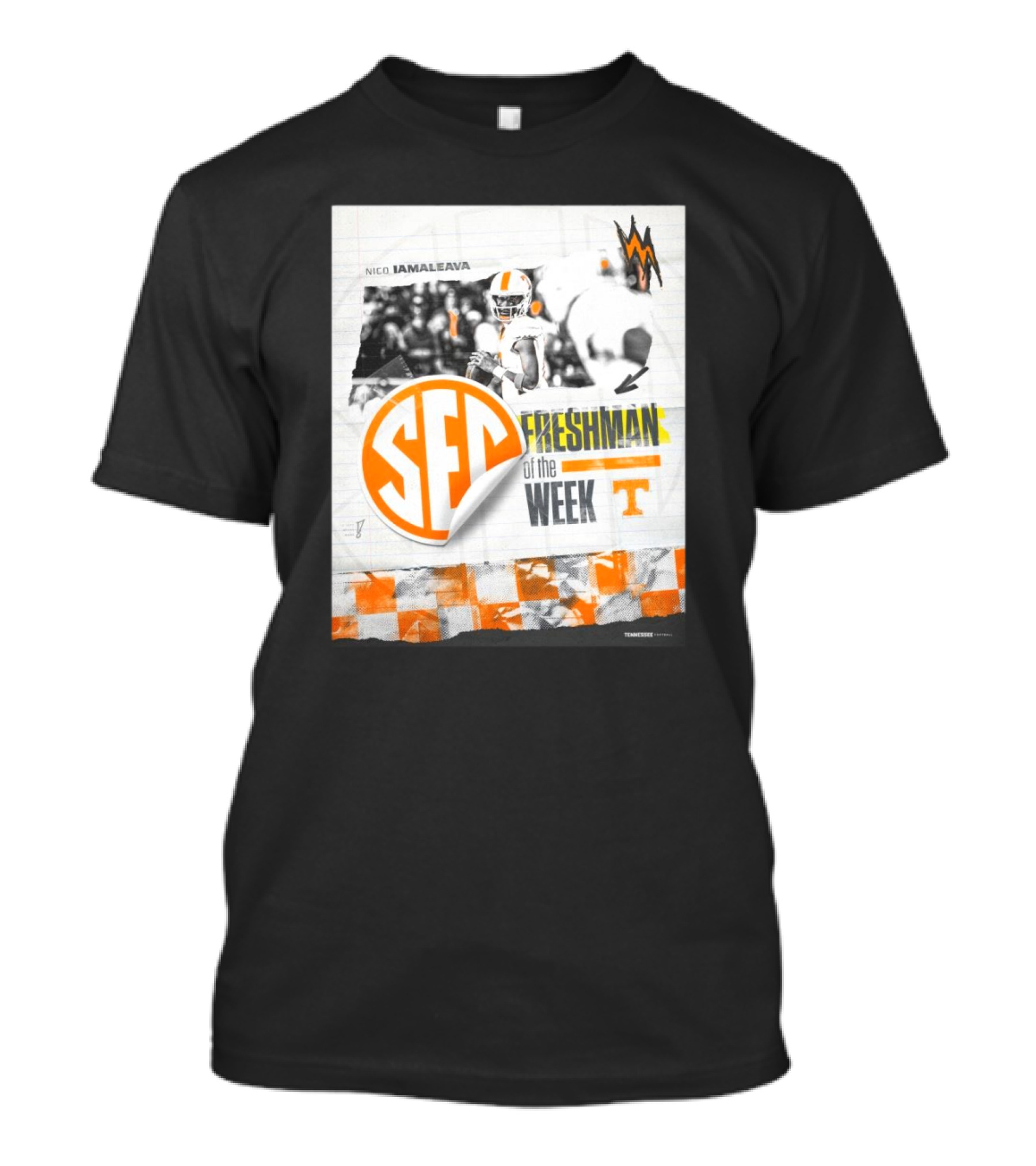 Tennessee Vols Nico Iamaleava SEC Freshman Of The Week T-Shirt
