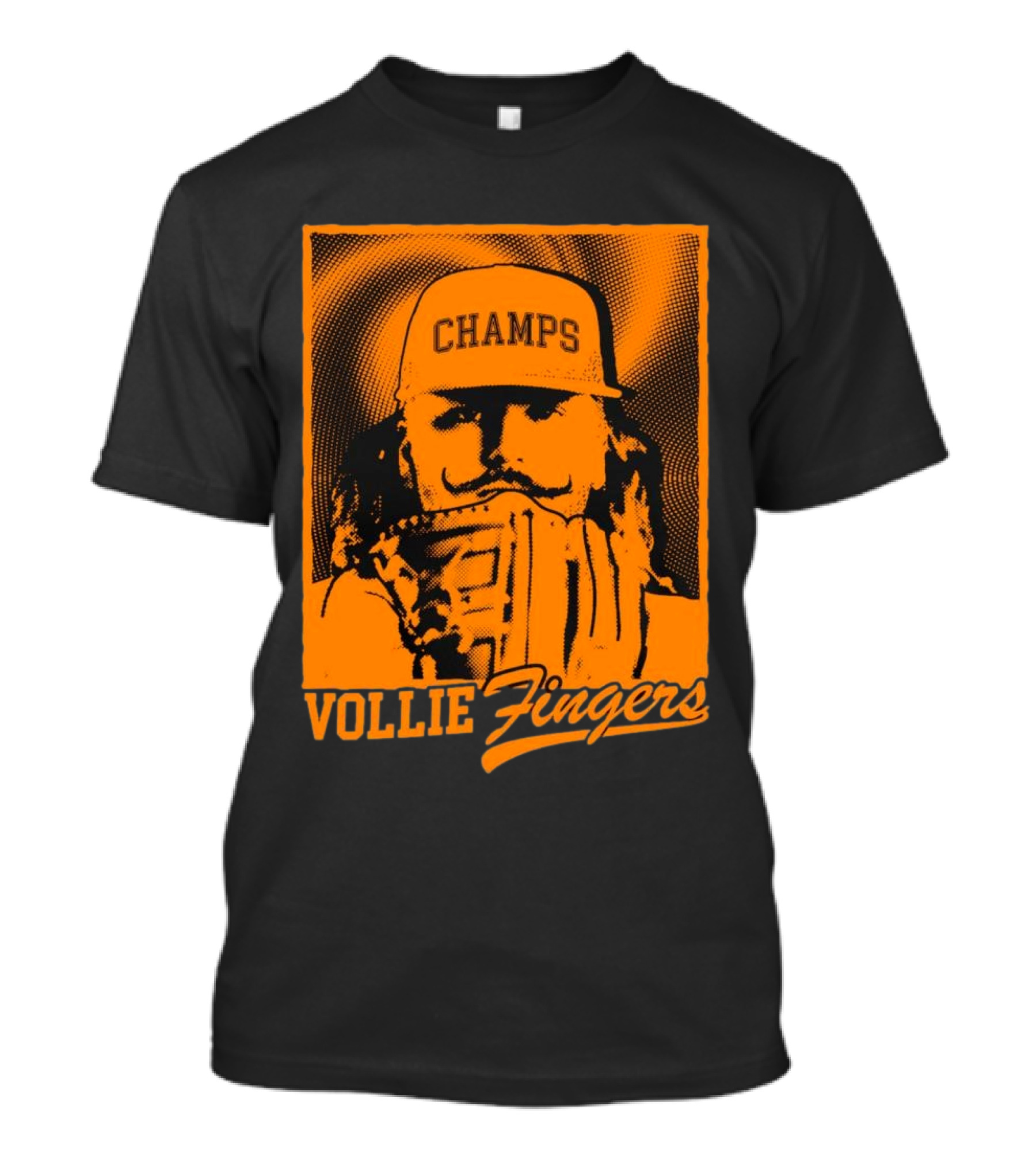 Vollie Fingers Champs Baseball Glove T-Shirt