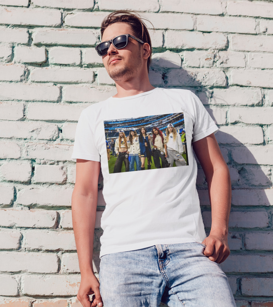 KATSEYE – Thank You Los Angeles Rams Cheerleaders SoFi Stadium Game Day Special T-Shirt