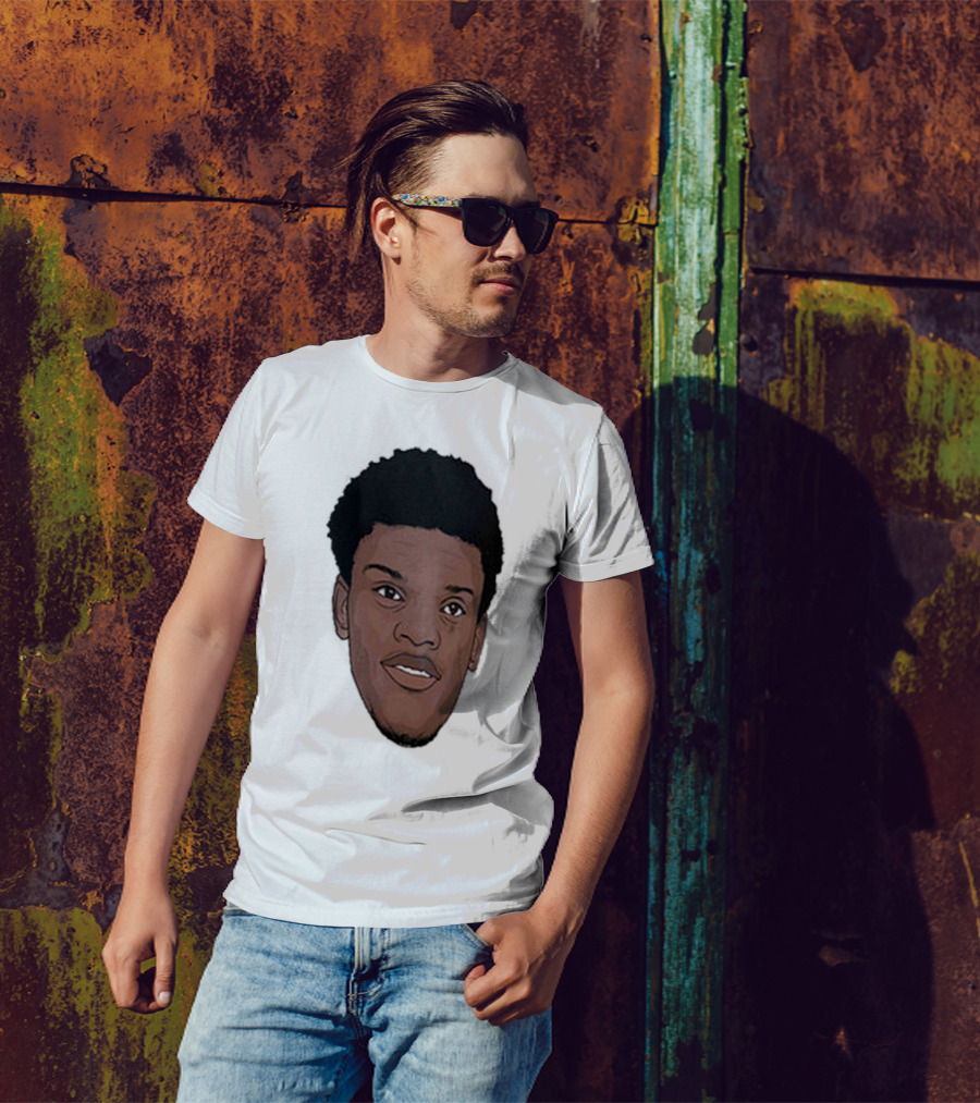Lamar Jackson Big Head MVP Baltimore Ravens NFL T-Shirt