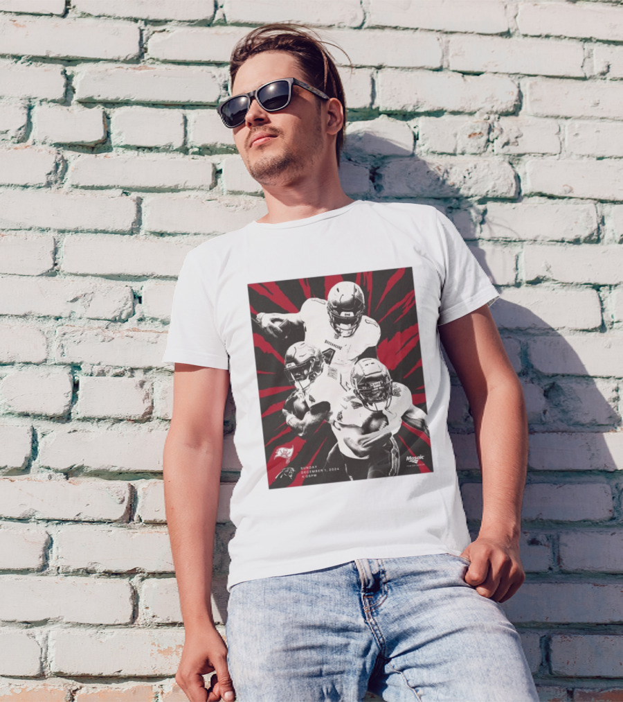 Tampa Bay Buccaneers Vs Carolina Panthers Sunday December 1 2024 4:05PM Mosaic T-Shirt