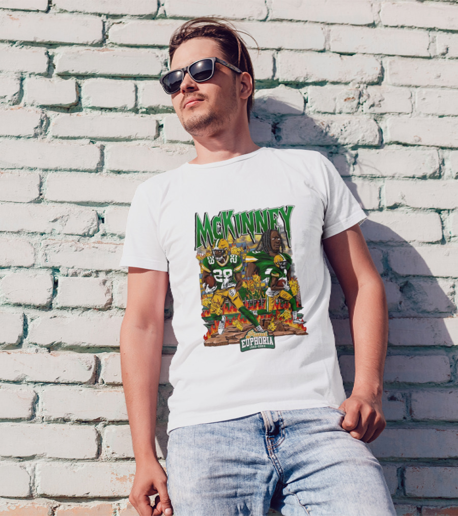 McKinney Green Bay Packers Planet Euphoria 1990-2024 NFL T-Shirt