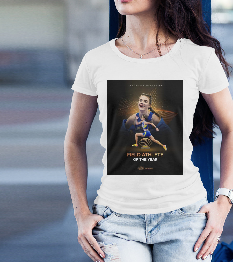 Yaroslava Mahuchikh Ukraine World Athletics Awards Field Athlete Of The Year T-Shirt