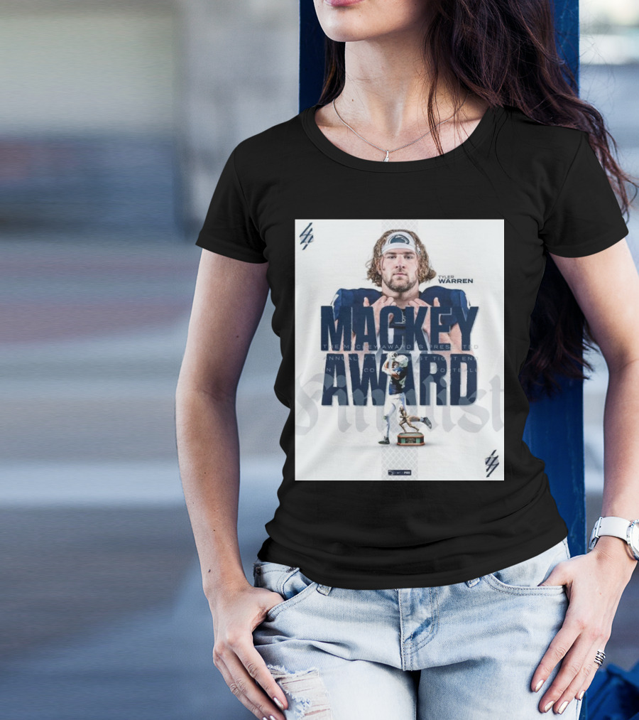 Penn State Nittany Lions Mackey Award Tyler Warren Best Tight End T-Shirt