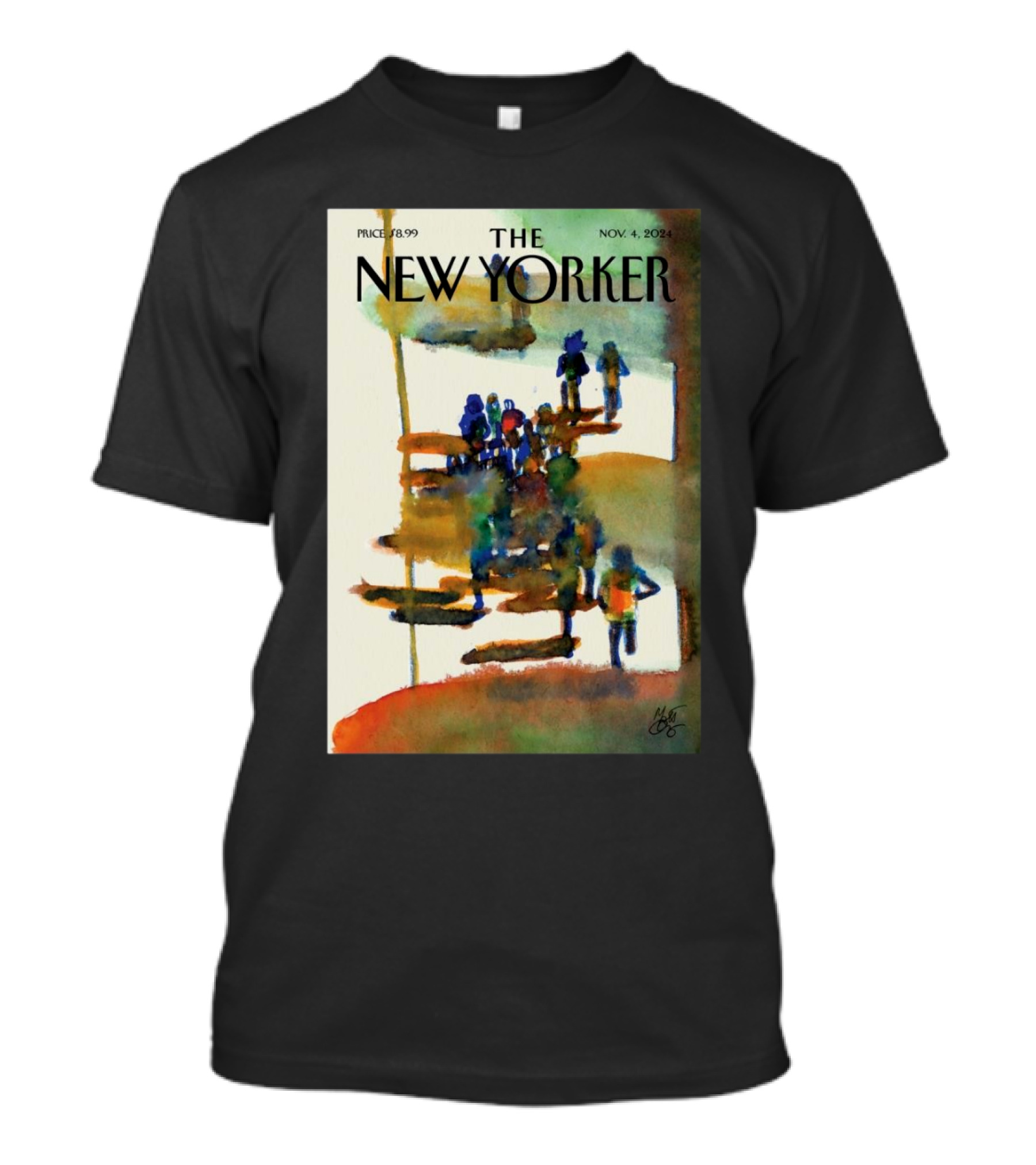 The New Yorker Lorenzo Mattotti Nov 4 T-Shirt