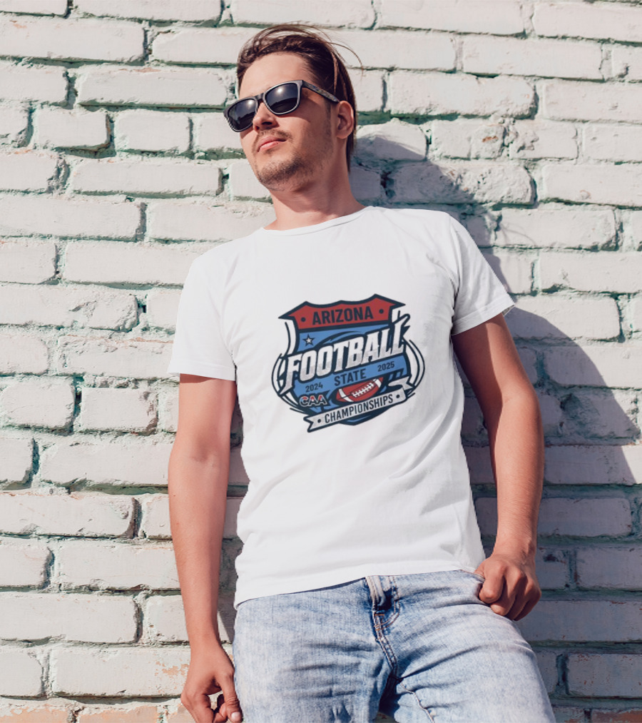 Arizona 2024-2025 CAA State Football Championships Flag Football T-Shirt
