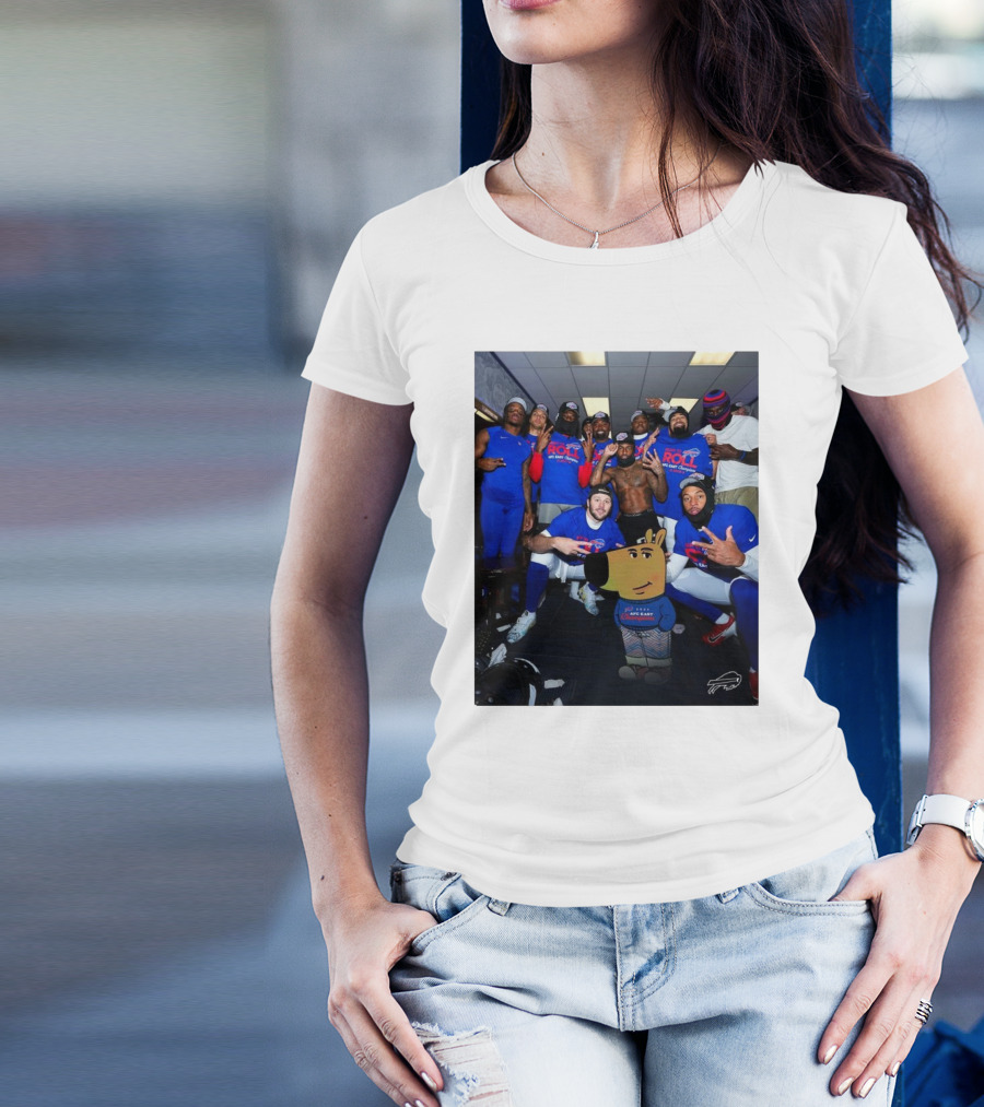 Buffalo Bills Roll Guys Winning The AFC East T-Shirt