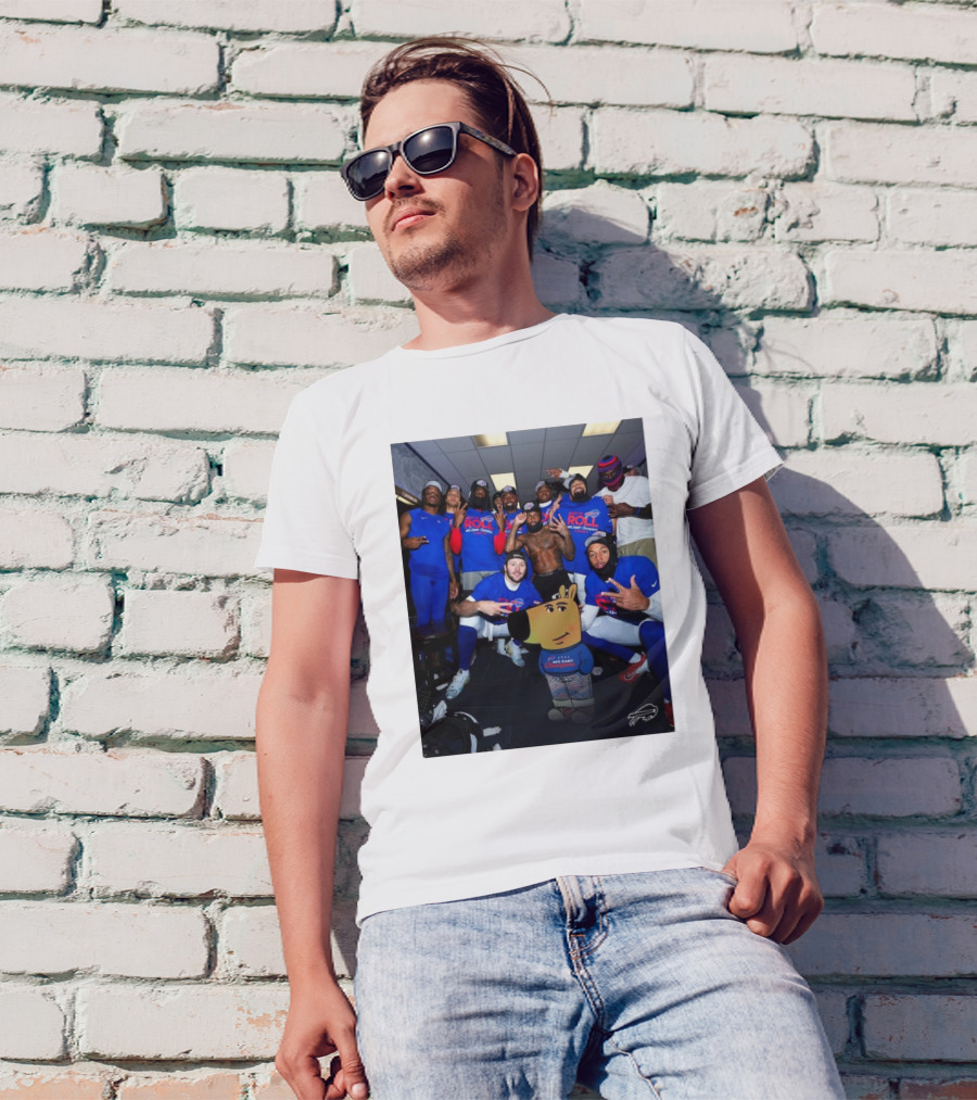 Buffalo Bills Roll Guys Winning The AFC East T-Shirt