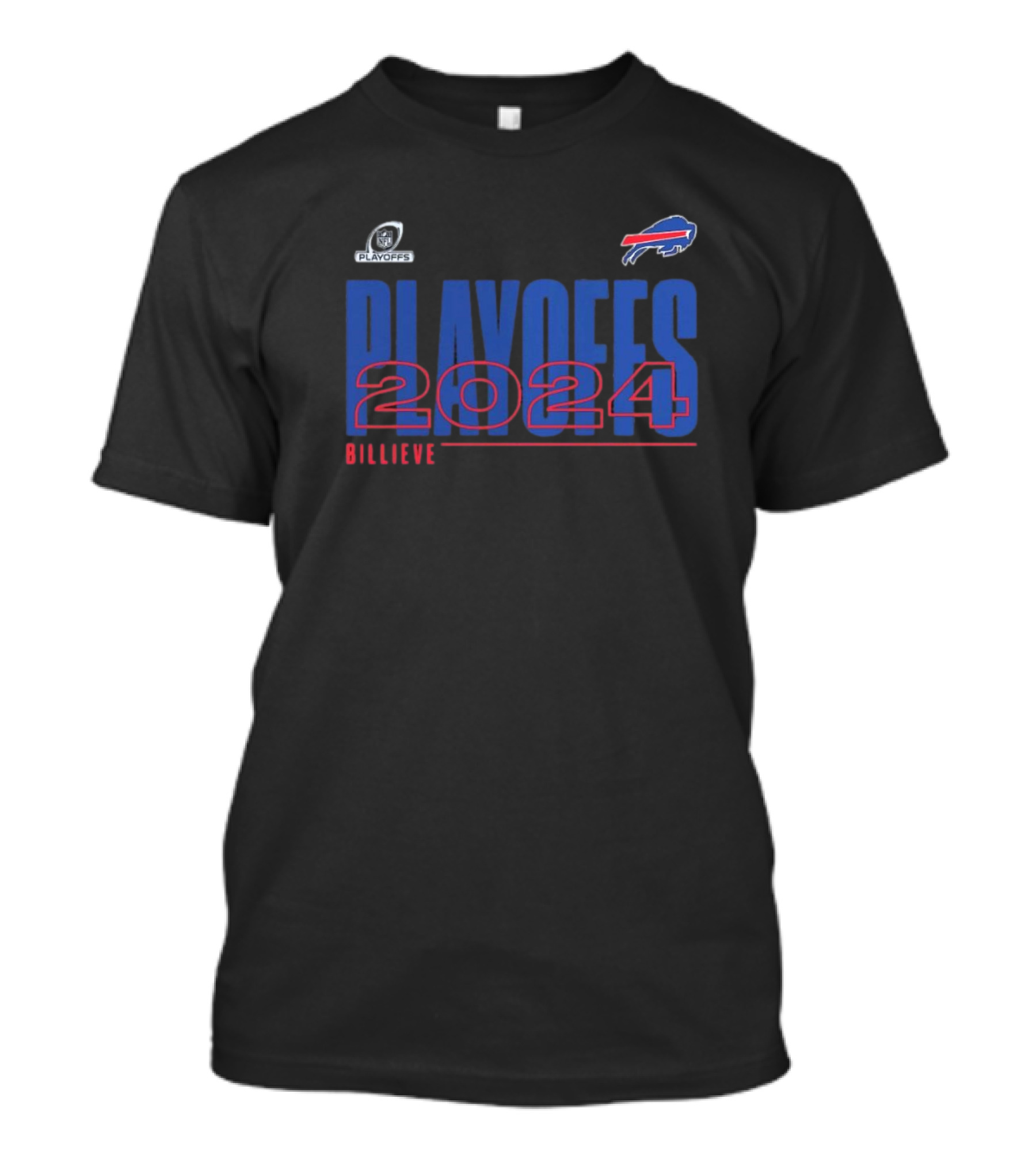 Billieve Buffalo Bills Playoffs 2024 NFL T-Shirt
