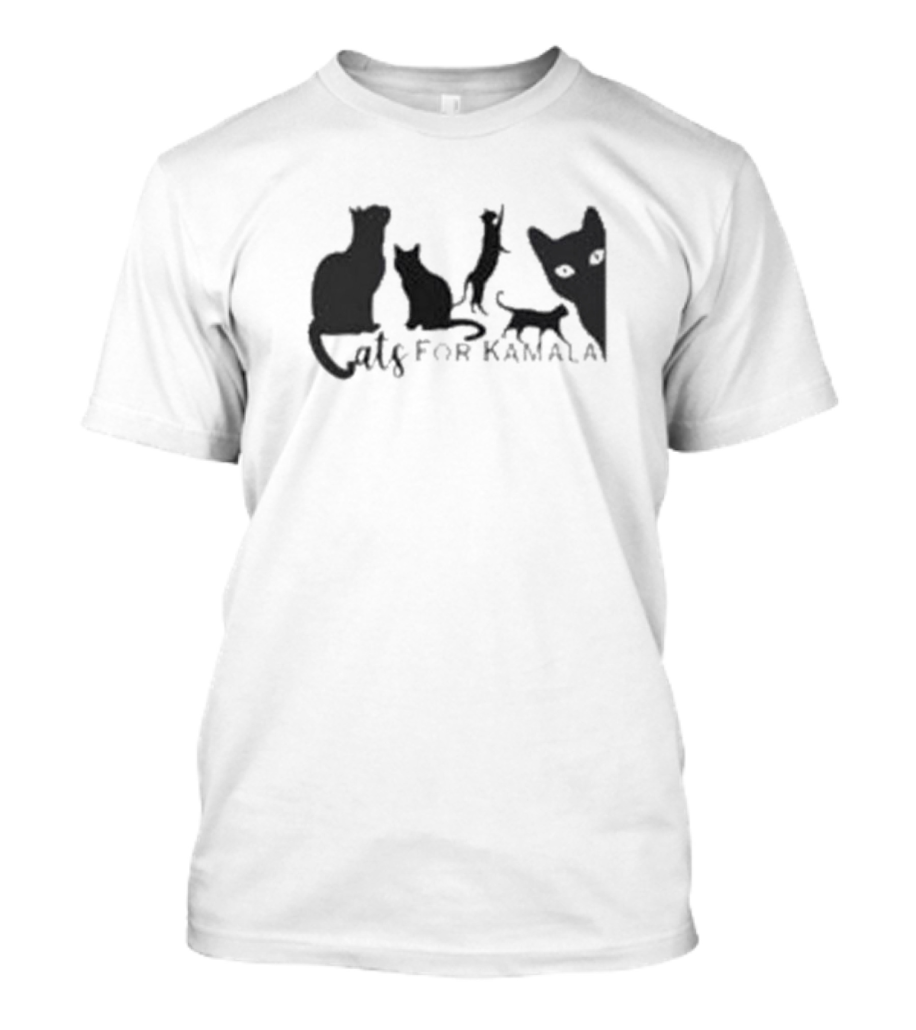 Cats For Kamala Childless Cat Lady Kamala Harris For President Cats For Kamala T-Shirt