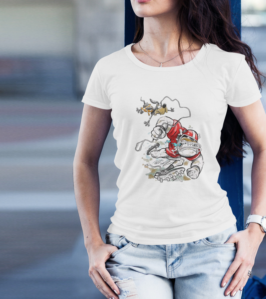 Georgia Bulldogs Vs Tennessee Volunteers Patrick Carlson Mascot 2024 NCAA Battle T-Shirt