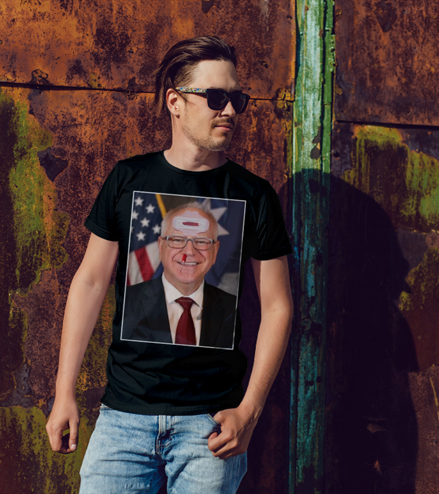 Makaveli Memes Tampon Tim Walz The Maxi Pad Minnesotan Political Satire T-Shirt
