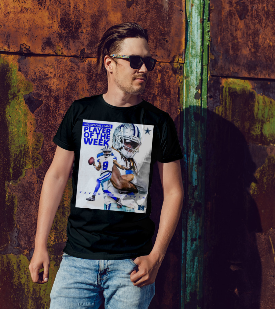 KaVontae Turpin Dallas Cowboys NFC Special Teams Player Of The Week Player Of The Week T-Shirt