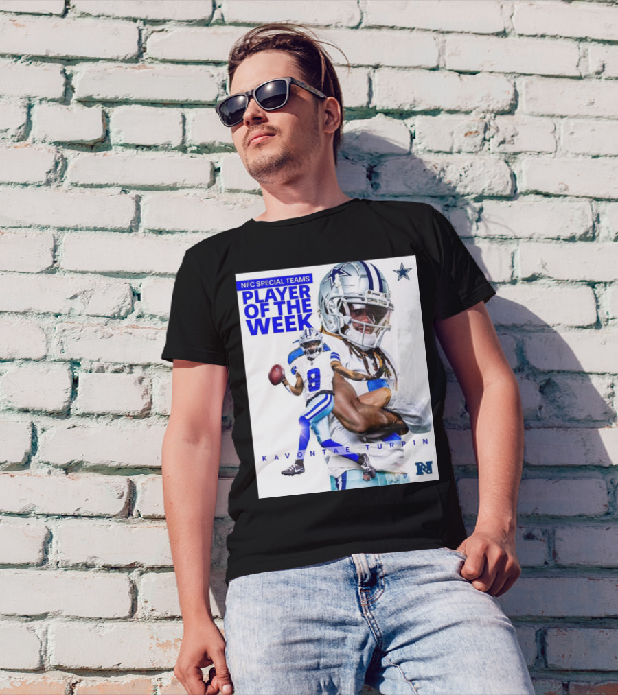 KaVontae Turpin Dallas Cowboys NFC Special Teams Player Of The Week Player Of The Week T-Shirt