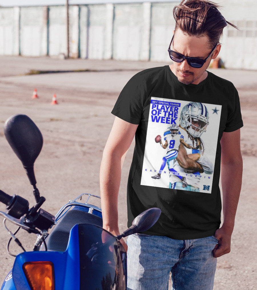 KaVontae Turpin Dallas Cowboys NFC Special Teams Player Of The Week Player Of The Week T-Shirt