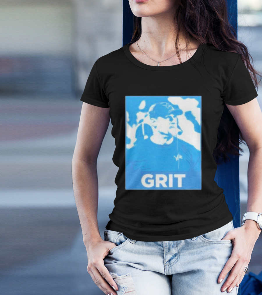 Dan Campbell Grit Detroit Lions Coach Inspiration T-Shirt