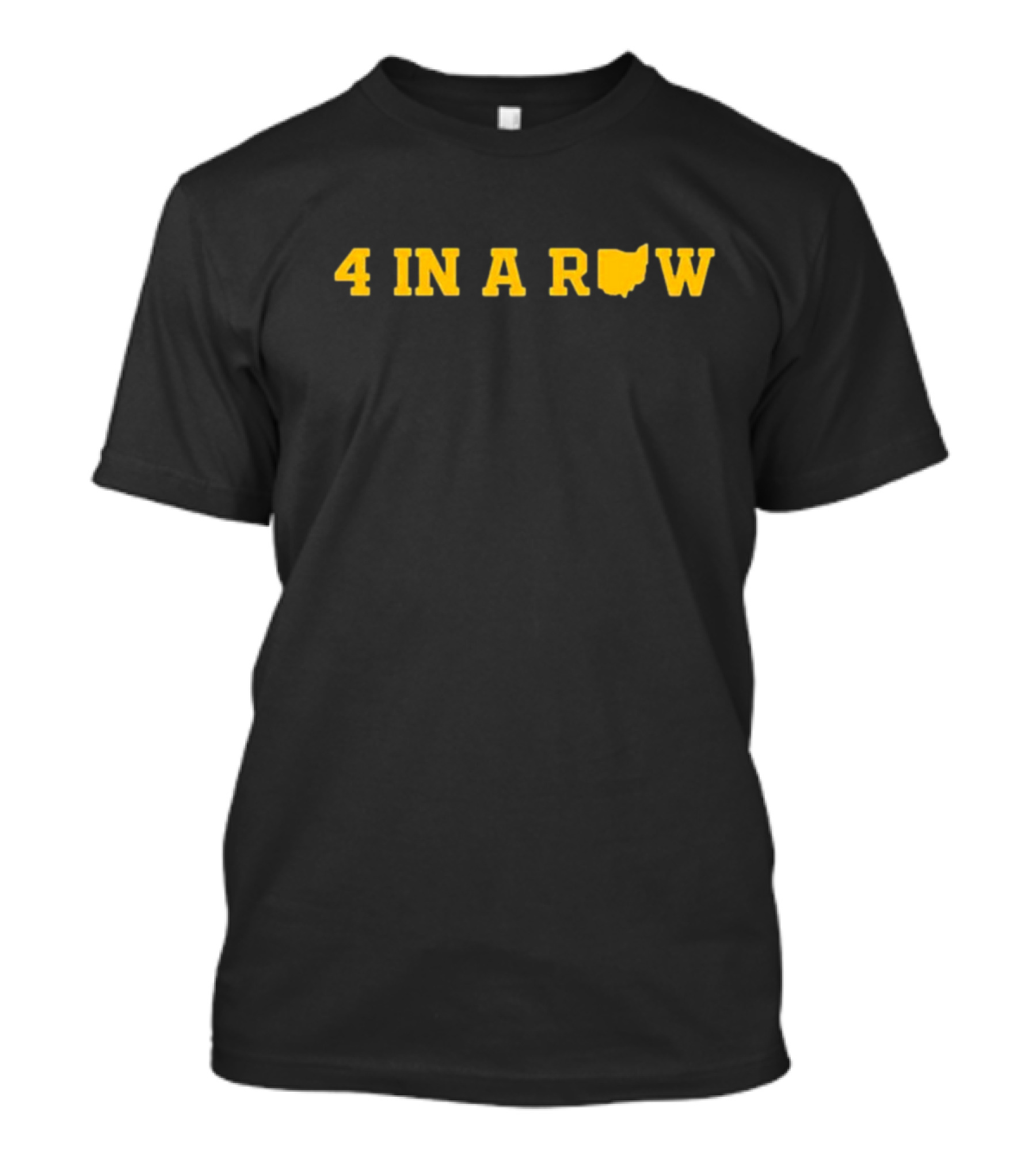 Michigan Wolverines Football 4 In A Row 2024 Ohio Rivalry T-Shirt