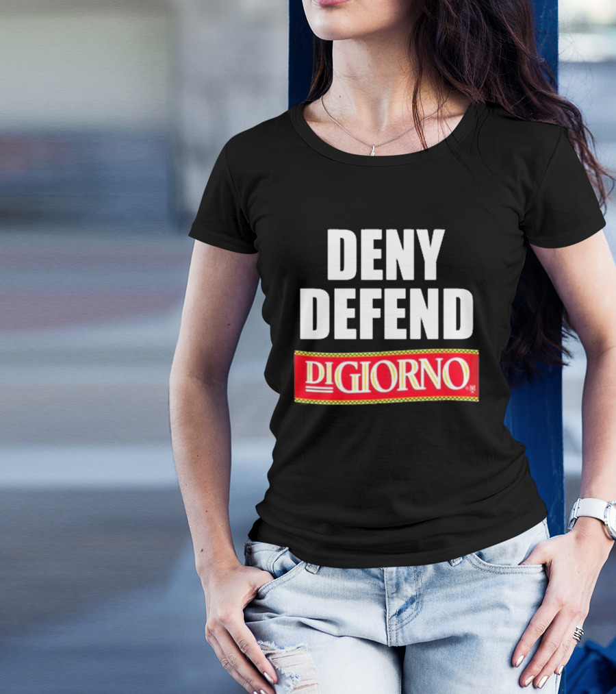Methsyndicate Deny Defend DiGiorno Pizza T-Shirt