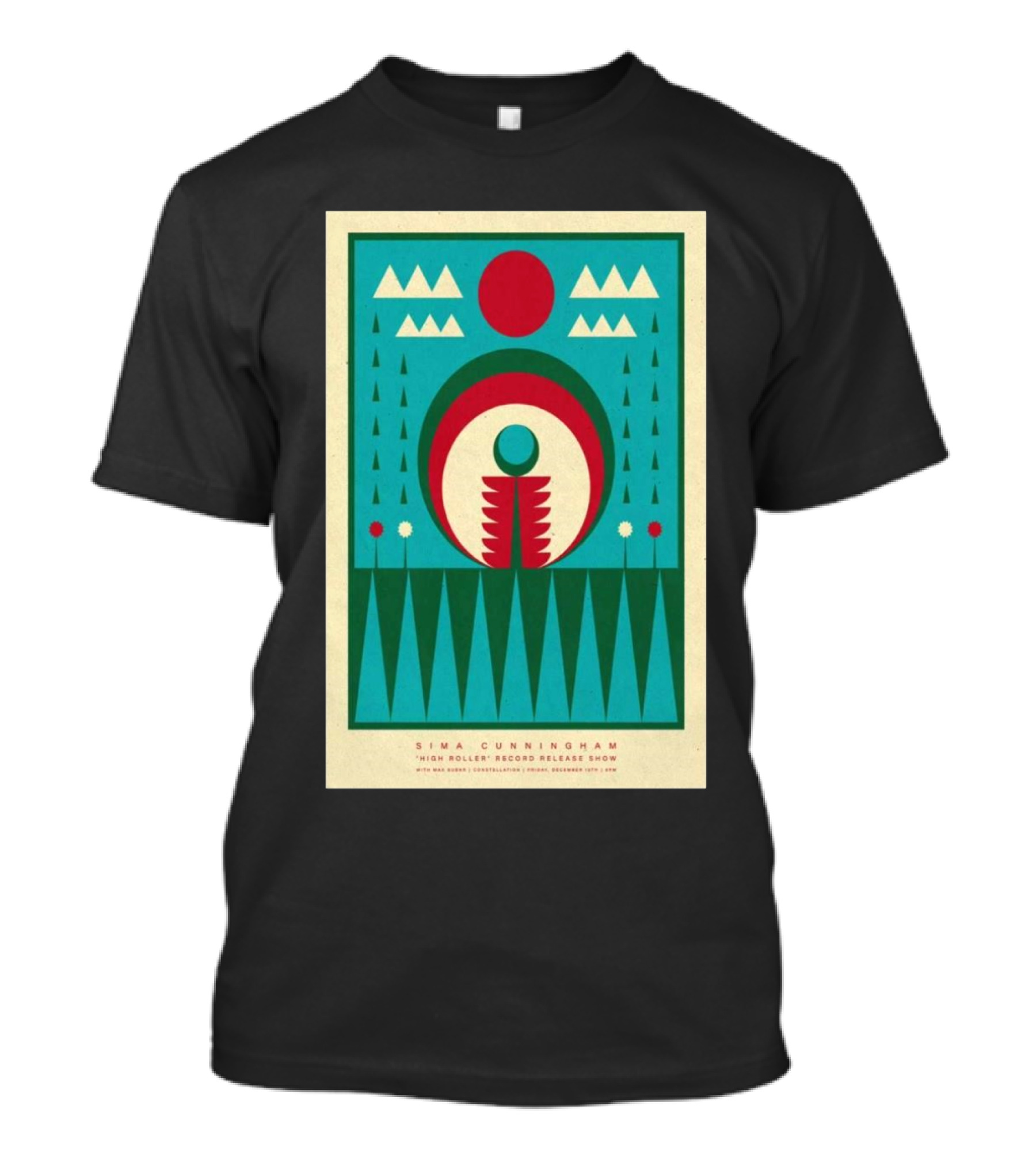 Sima Cunningham Twin Roller Records Release Show Chicago IL December 13 T-Shirt