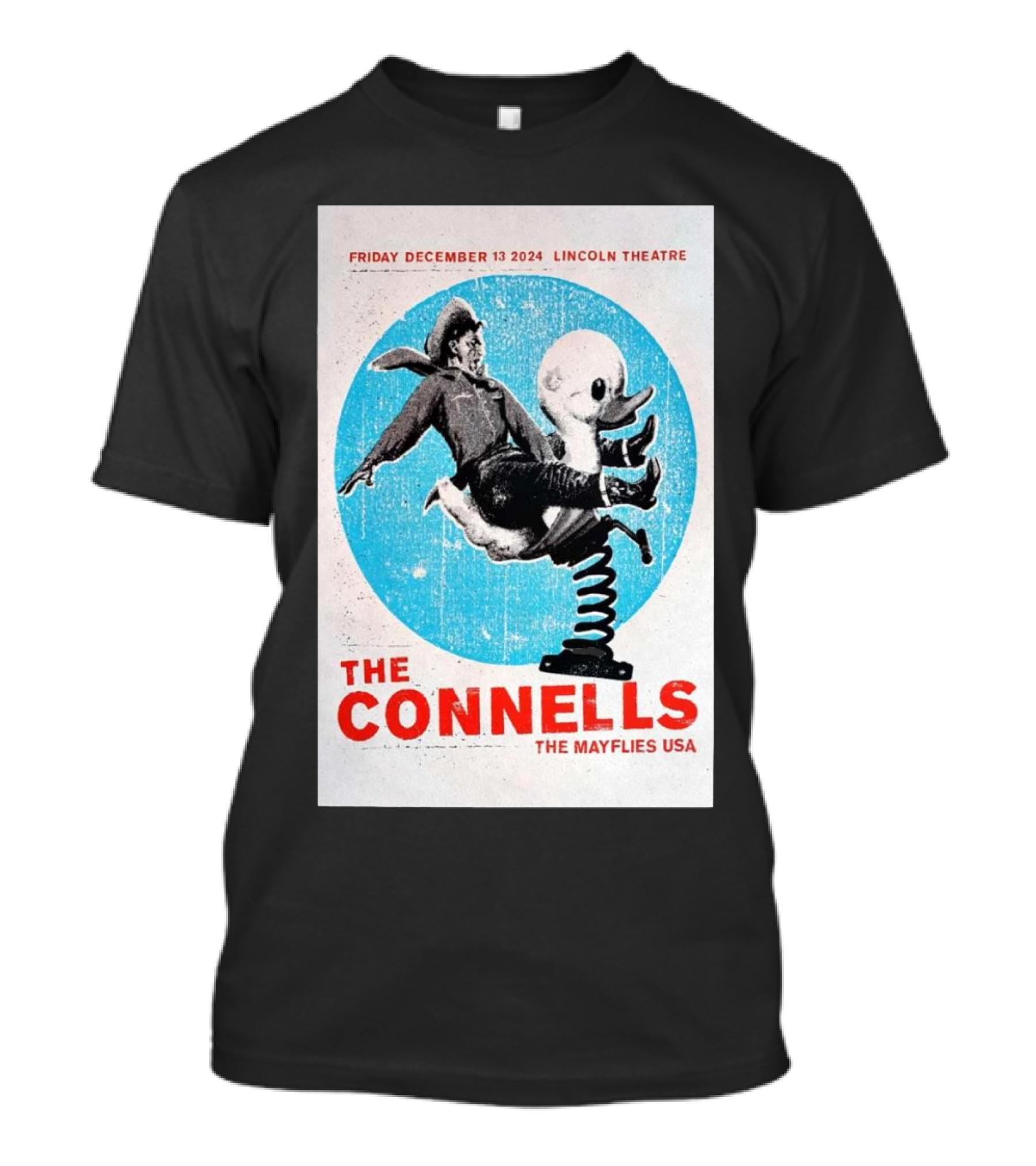 Friday December 13 2024 Lincoln Theatre The Connells The Mayflies USA T-Shirt