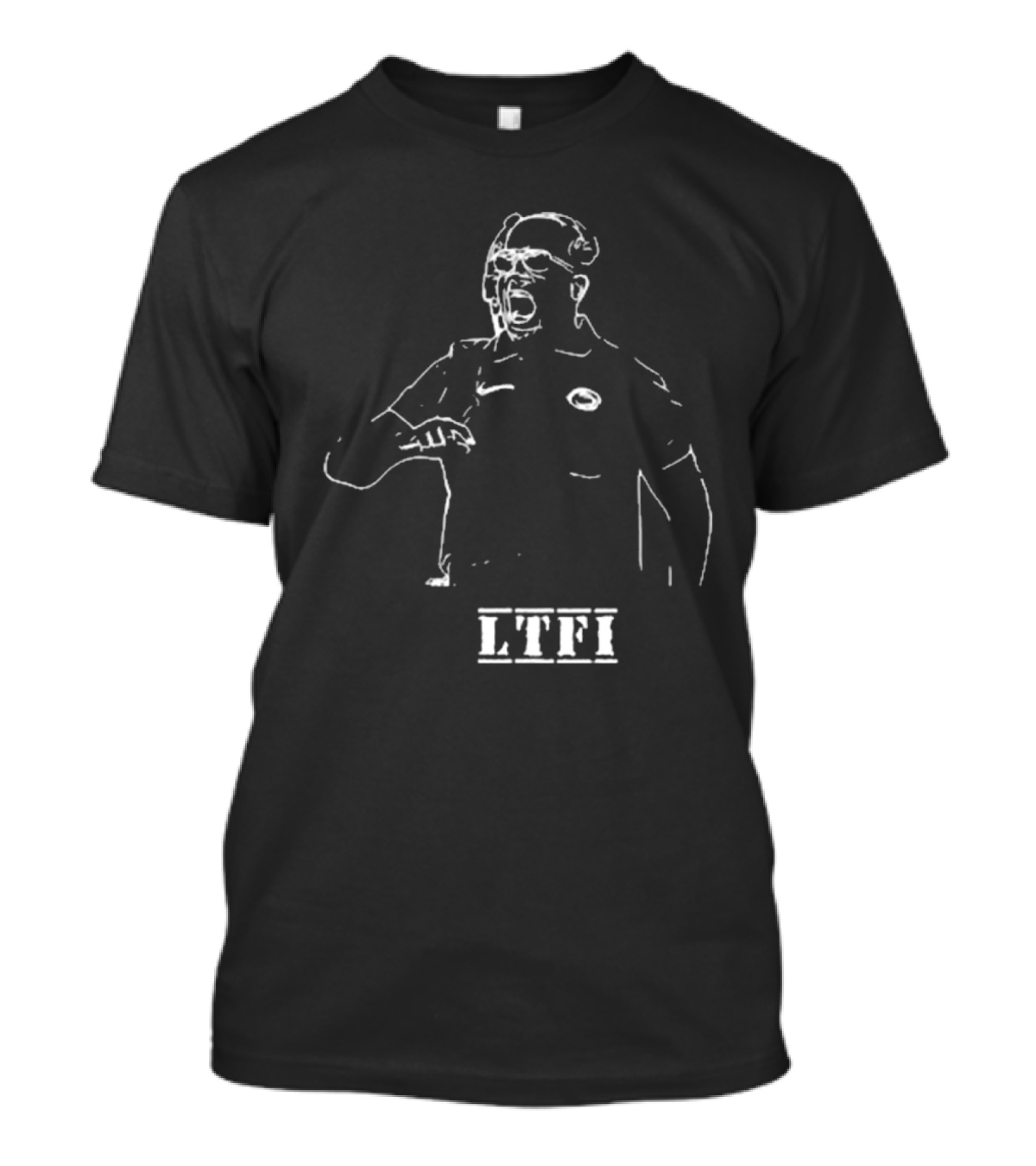 Psfootballu James Franklin LTFI Football Coach Sketch T-Shirt