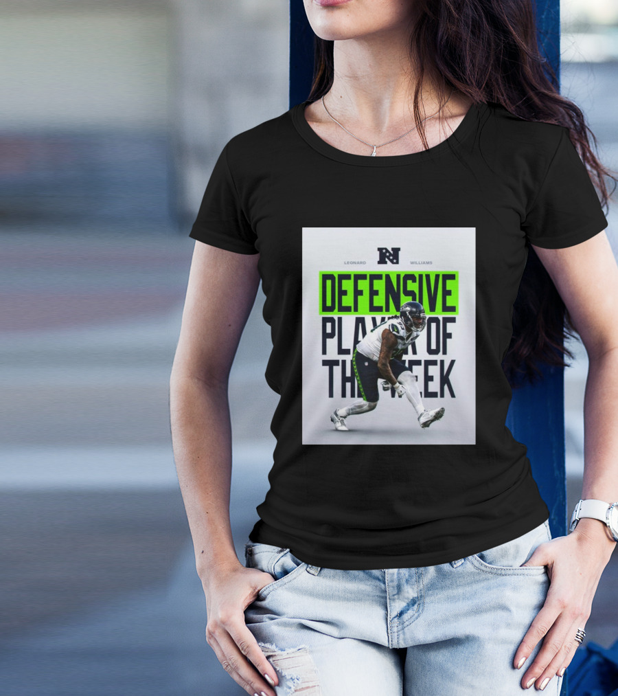 Leonard Williams Seahawks NFC Defensive Player Of The Week T-Shirt