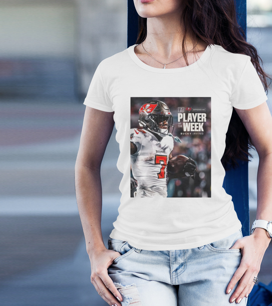Tampa Bay Buccaneers Bucky Irving NFC Offensive Player Of The Week T-Shirt