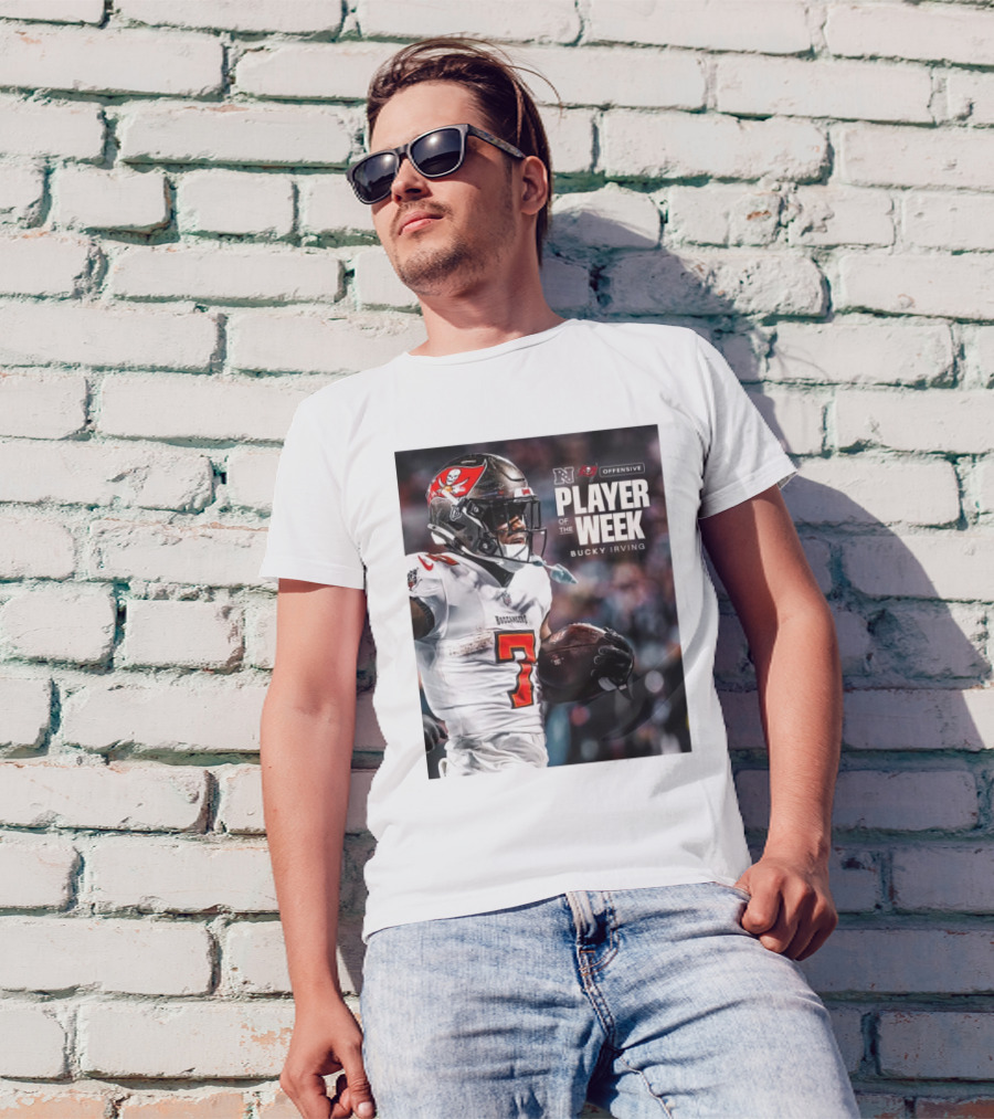 Tampa Bay Buccaneers Bucky Irving NFC Offensive Player Of The Week T-Shirt