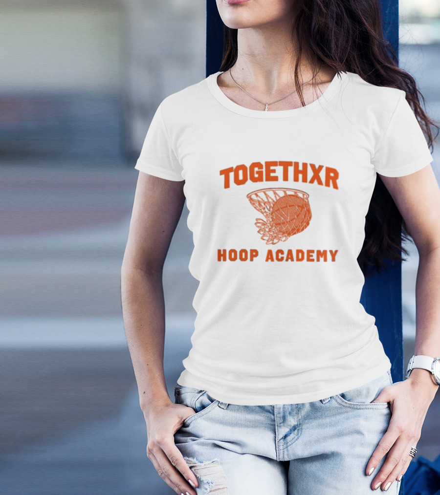 Togethxr Hoop Academy Basketball 2024 Net Visual T-Shirt