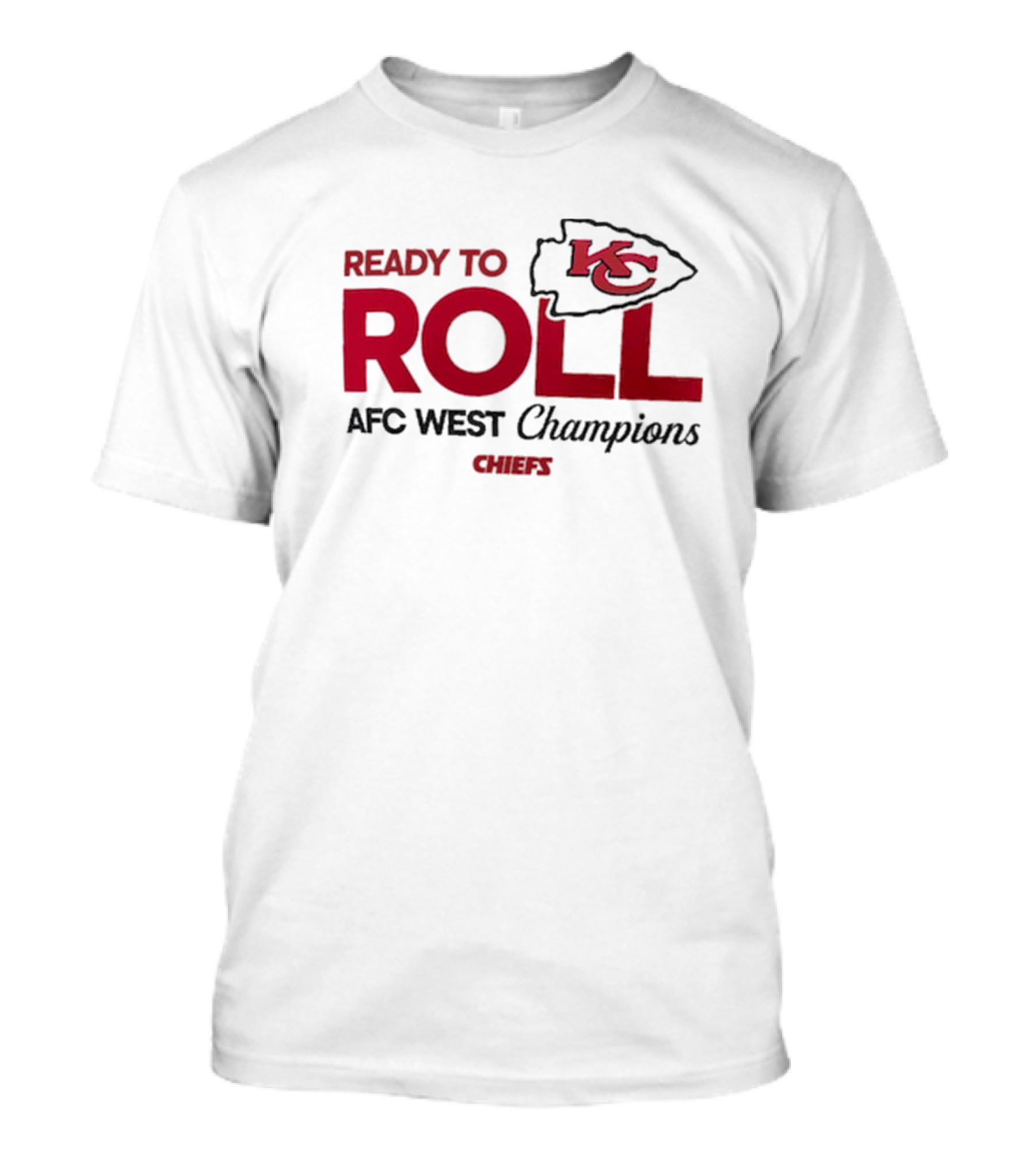 Chiefs Ready To Roll AFC West Champions Kansas City 2024 Locker Room T-Shirt