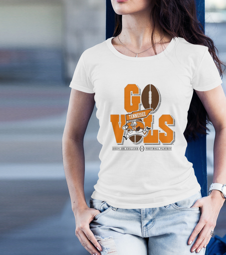 Tennessee Vols Go Vols 2024-25 College Football Playoff Vintage T-Shirt