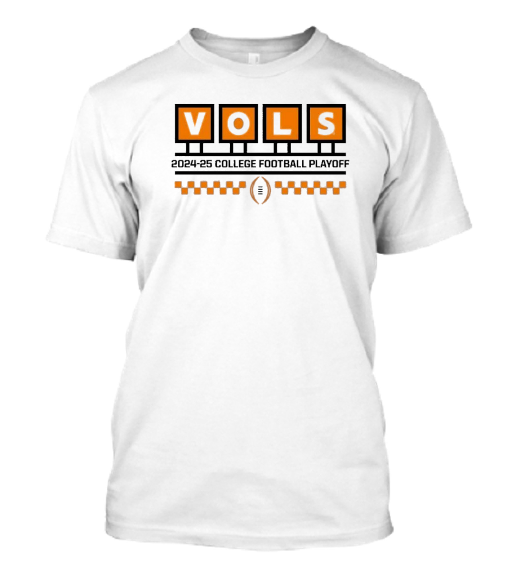 Tennessee Vols 2024-25 College Football Playoff Bold Stadium Letters T-Shirt