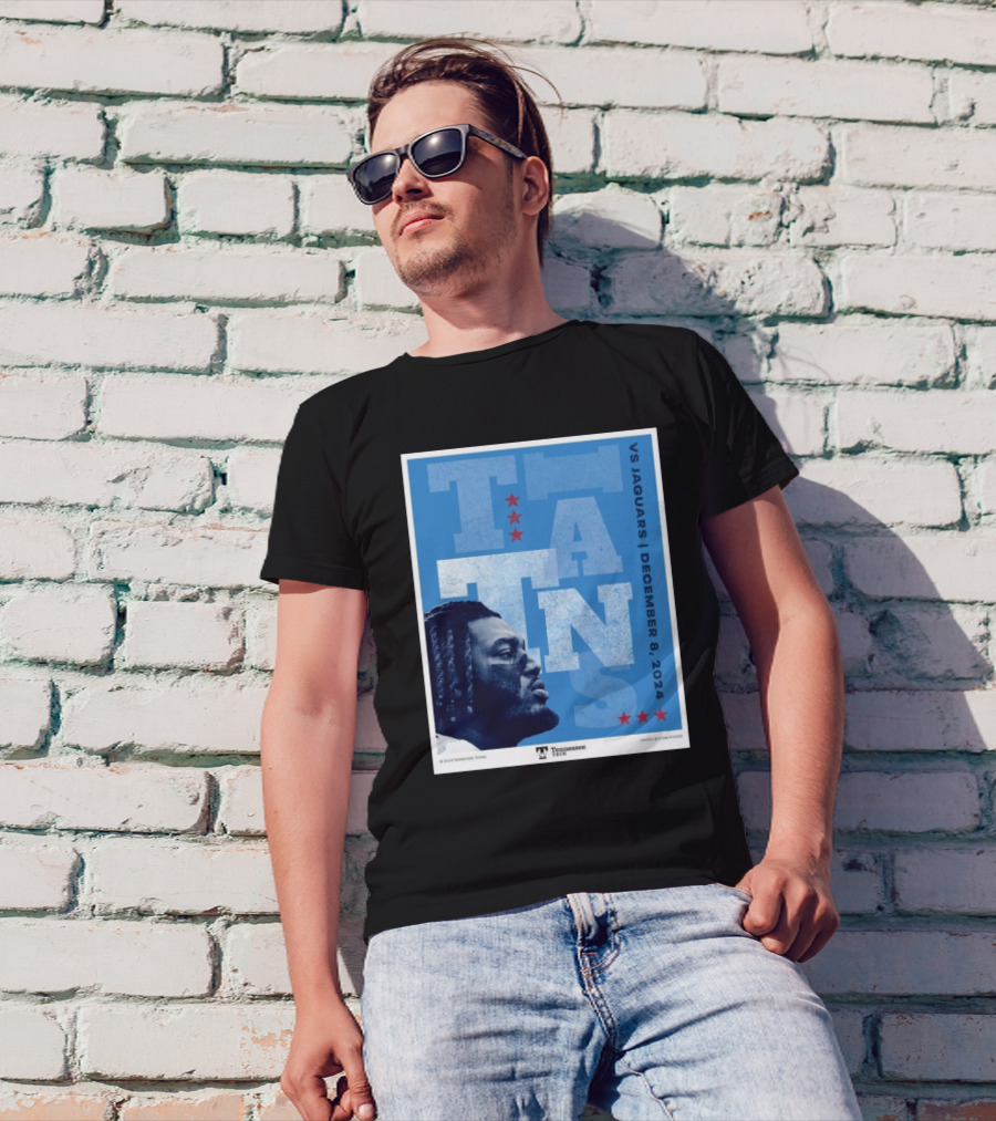 Tennessee Titans Vs Jaguars December 8 2024 Football Matchup T-Shirt