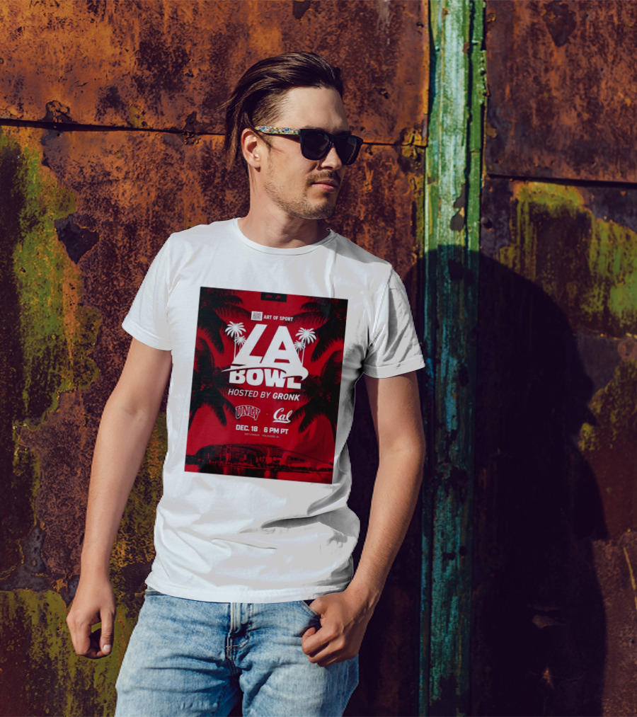 Art Of Sport LA Bowl Hosted By Gronk UNLV Vs Cal December 18 Sofi Stadium T-Shirt