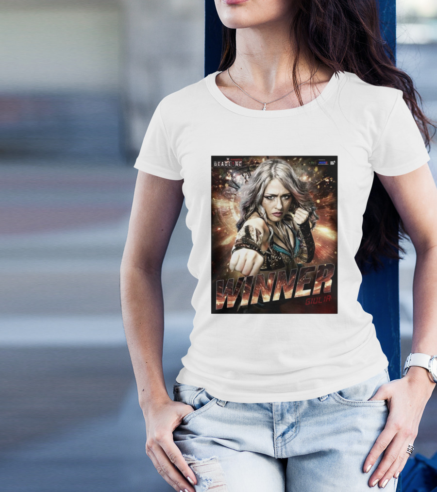 WWE NXT Deadline Winner Giulia Iron Survivor T-Shirt