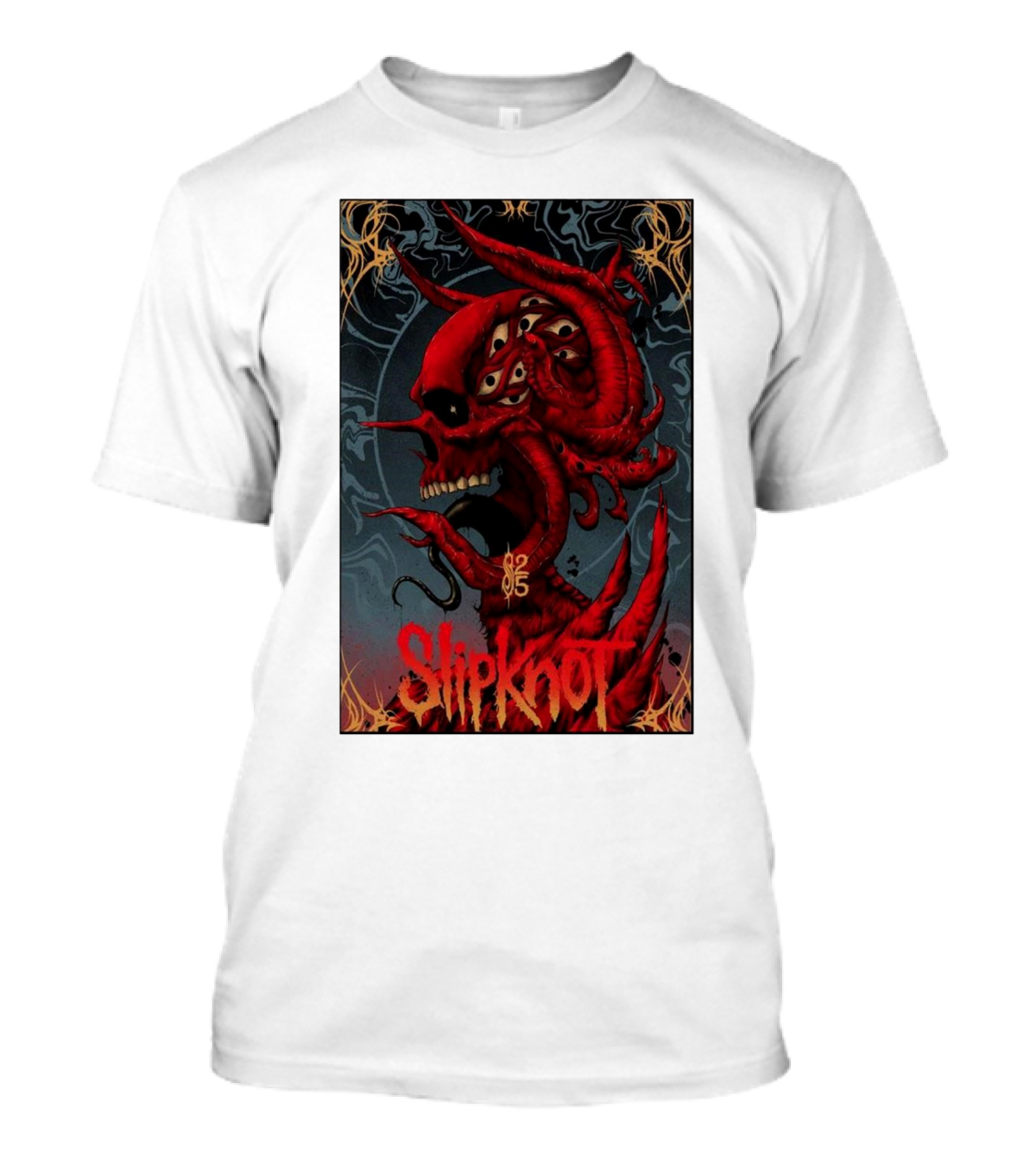 Slipknot Amsterdam Netherlands December 5 2024 Red Demon T-Shirt