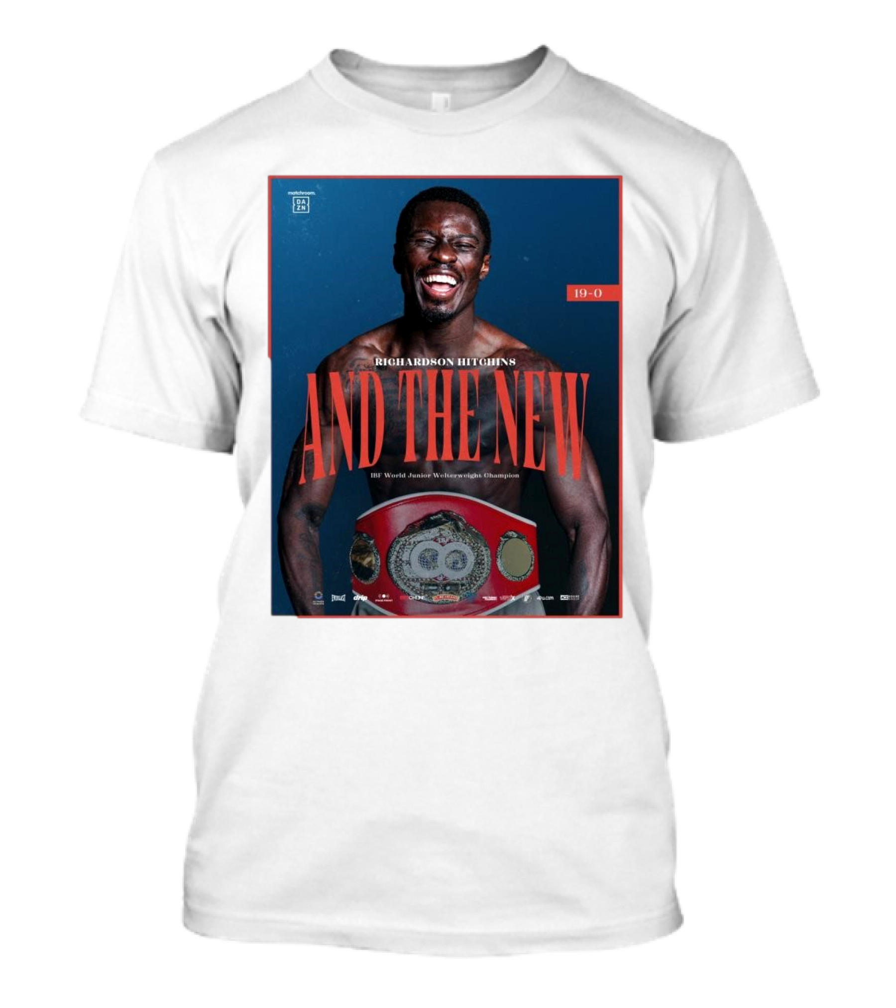 Richardson Hitchins And The New 19-0 IBF World Junior Welterweight Champion T-Shirt