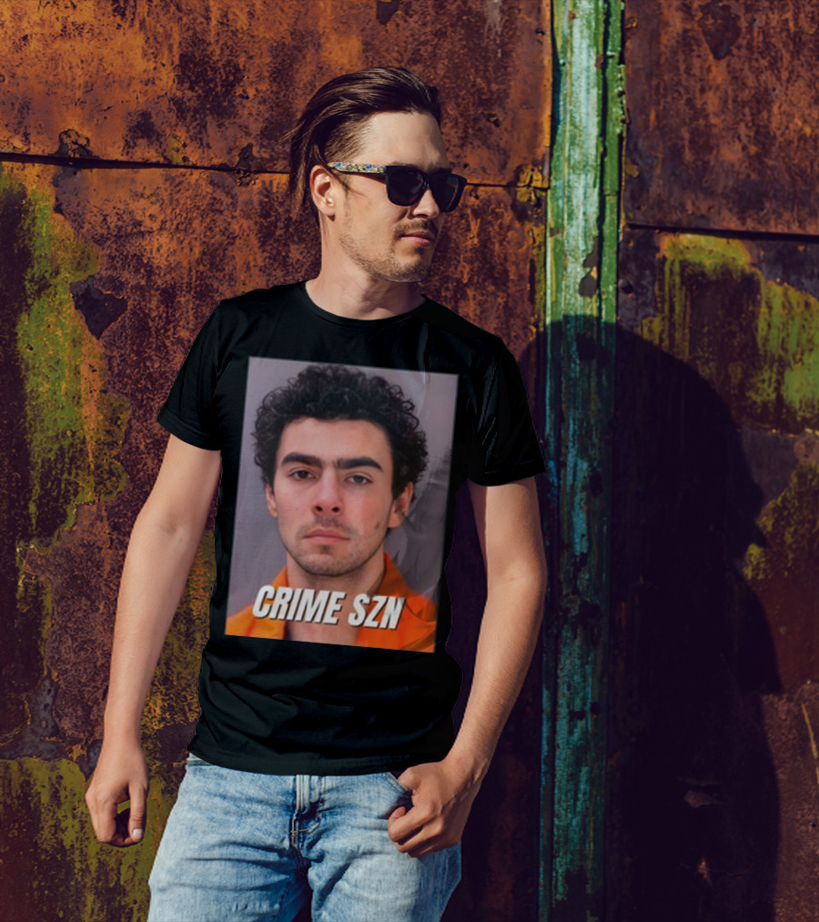 CRIME SZN Luigi Mangione Free Season T-Shirt